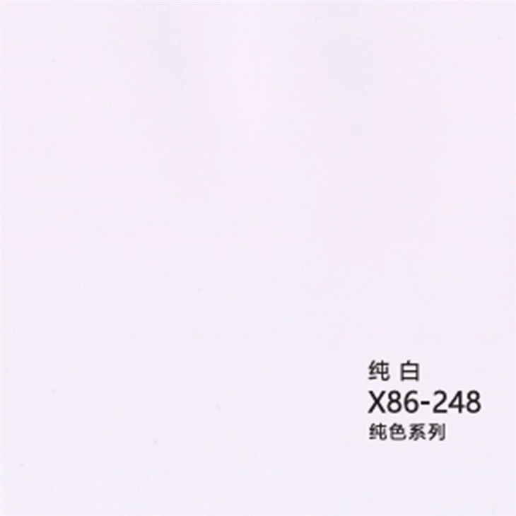 Solid Color Lamination PVC Decorative Film For Panels And Furniture